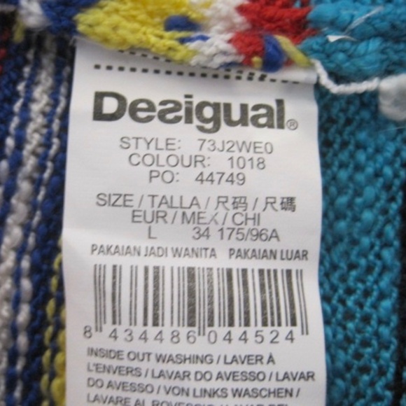 Desigual Margarita Crochet Long Cardigan - Picture 10 of 16